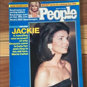 PEOPLE Magazine, March 23, 1981, JACKIE KENNEDY, LONI ANDERSON